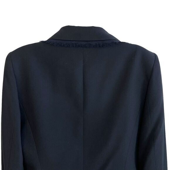 Holt Renfrew 100% Wool Black Blazer - Picture 7 of 9